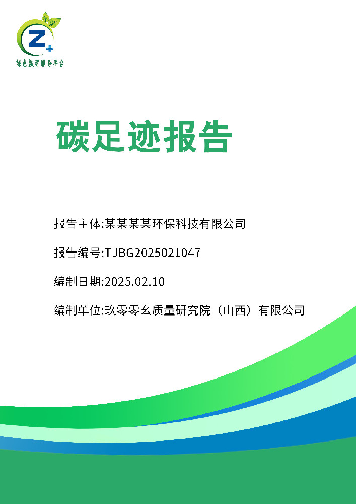 碳足迹报告